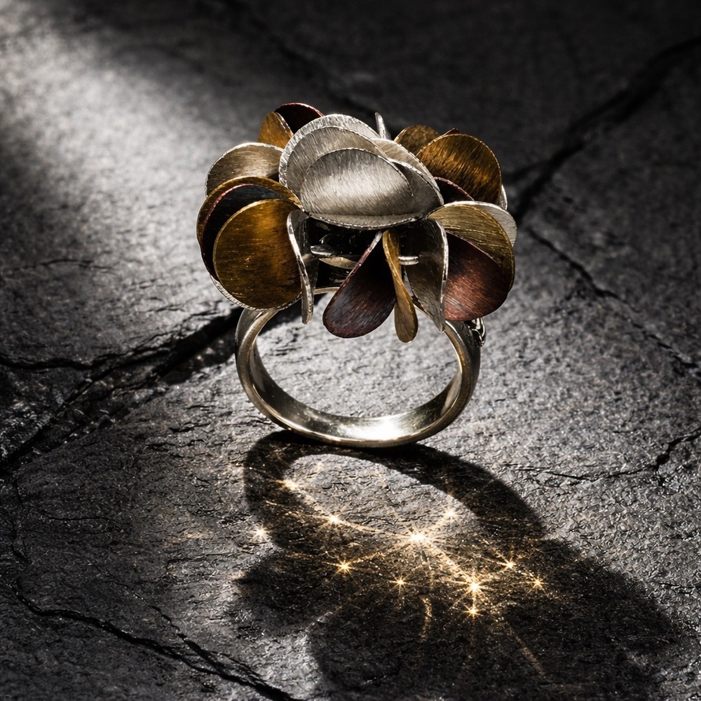 SILPADA Sterling Silver Cha Cha Cha Ring